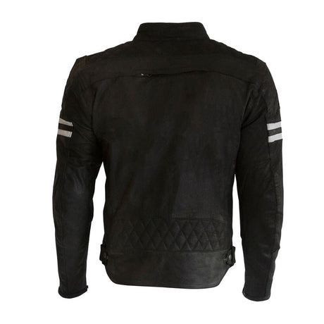 Merlin Hixon II D3O Black Leather Jacket - EasyR