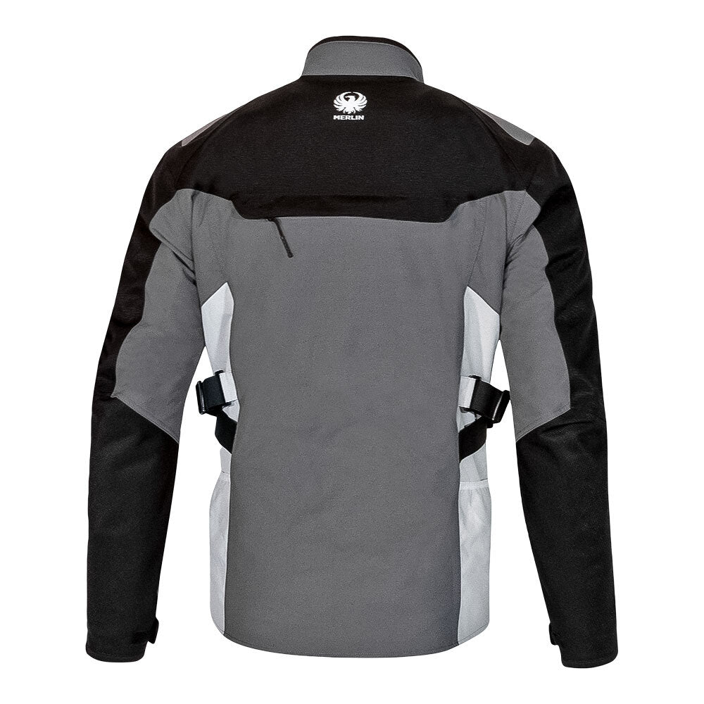 Merlin Navar D3O Black/Grey Explorer Laminated Jacket - EasyR