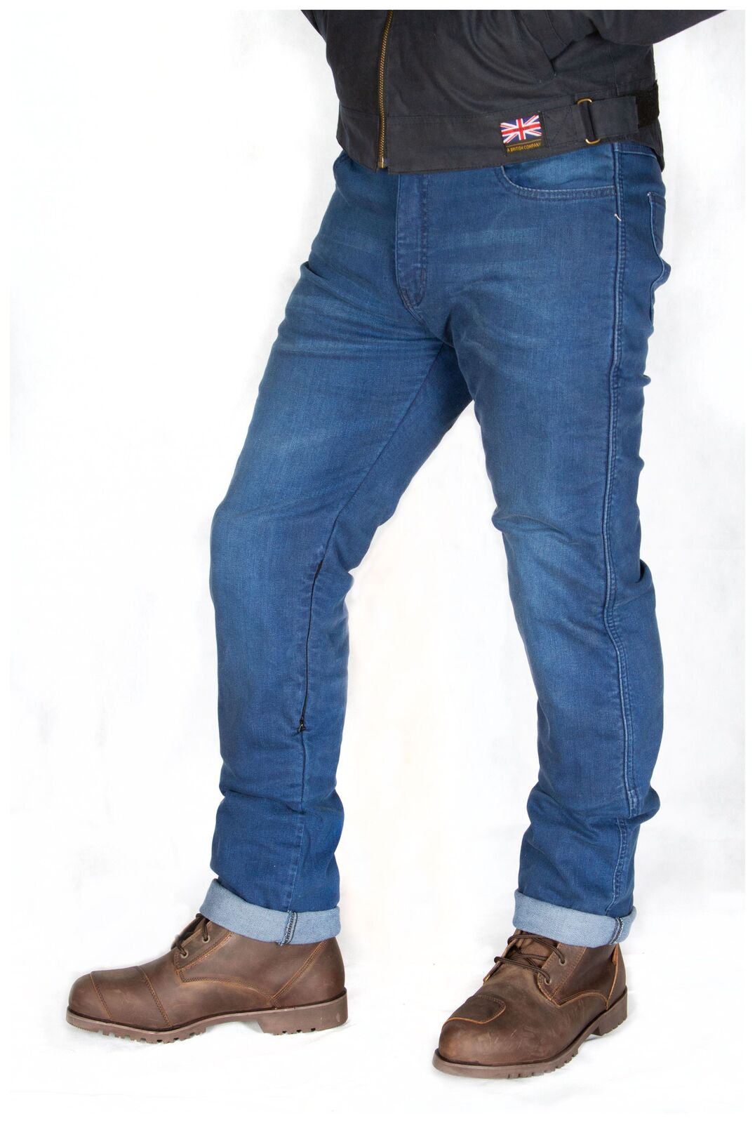 Merlin Lapworth D3O Stright Leg Blue Denim Jeans - EasyR