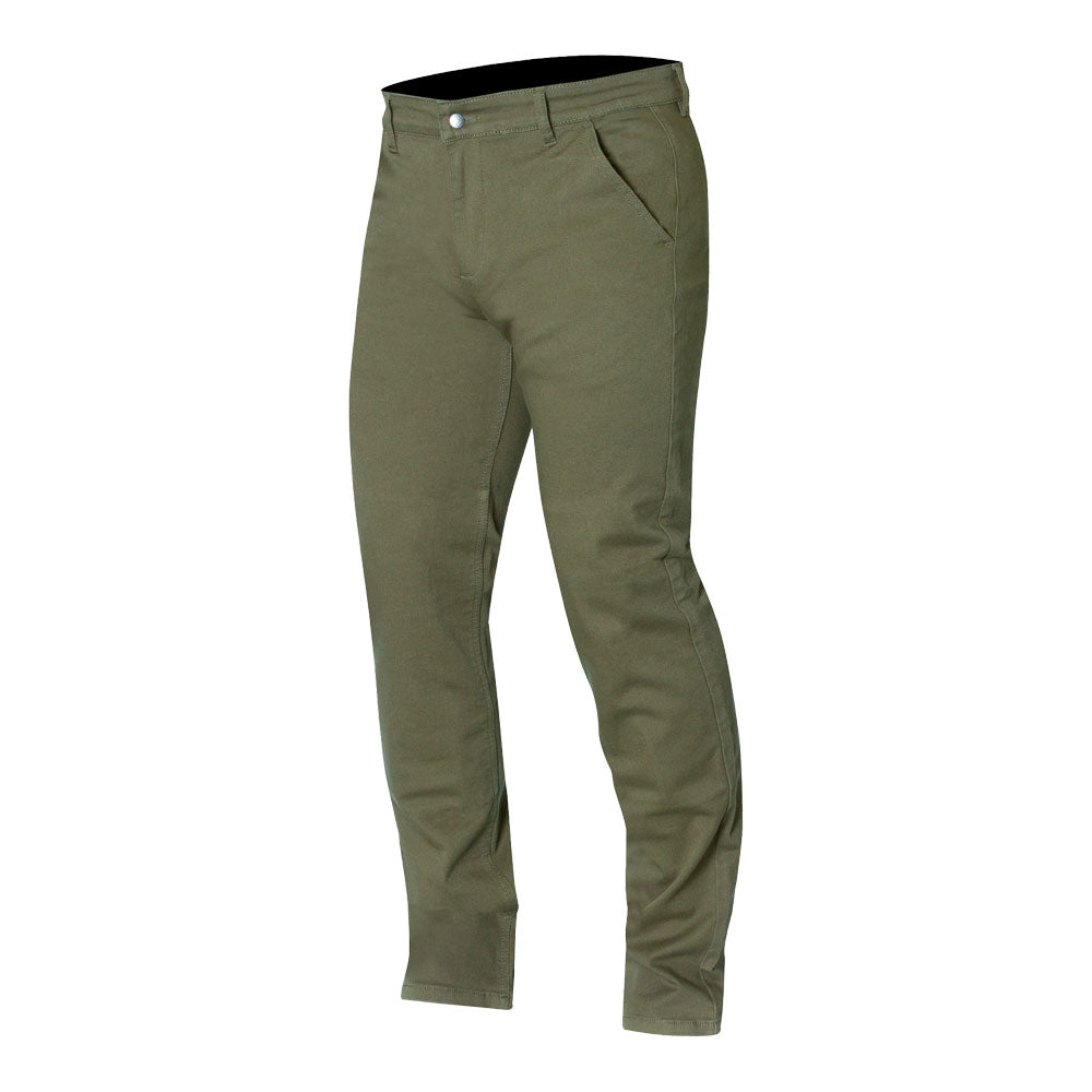 Merlin Brody D3O Green Leisure Moto Single Layer Chinos