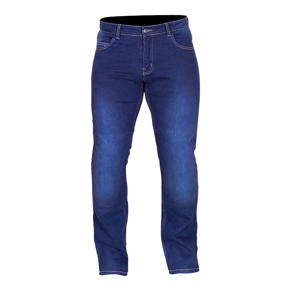 Merlin Cooper Regular Fit Blue Cotton Jeans - EasyR