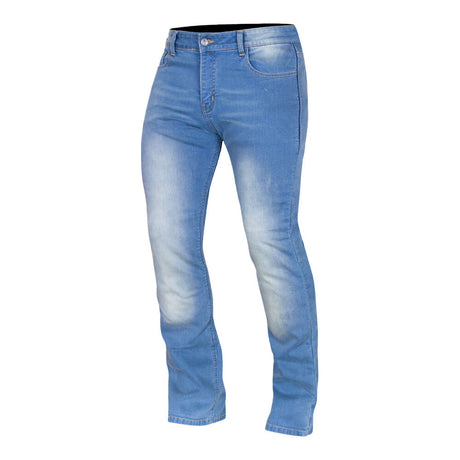 Merlin Clara Regular Fit Washed Blue Womens Cotton Jeans - EasyR