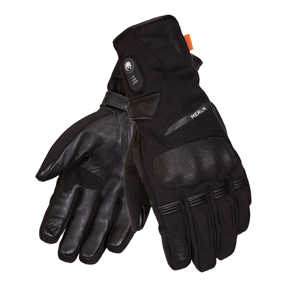 Merlin Summit D3O Black Heated Explorer Gloves - EasyR