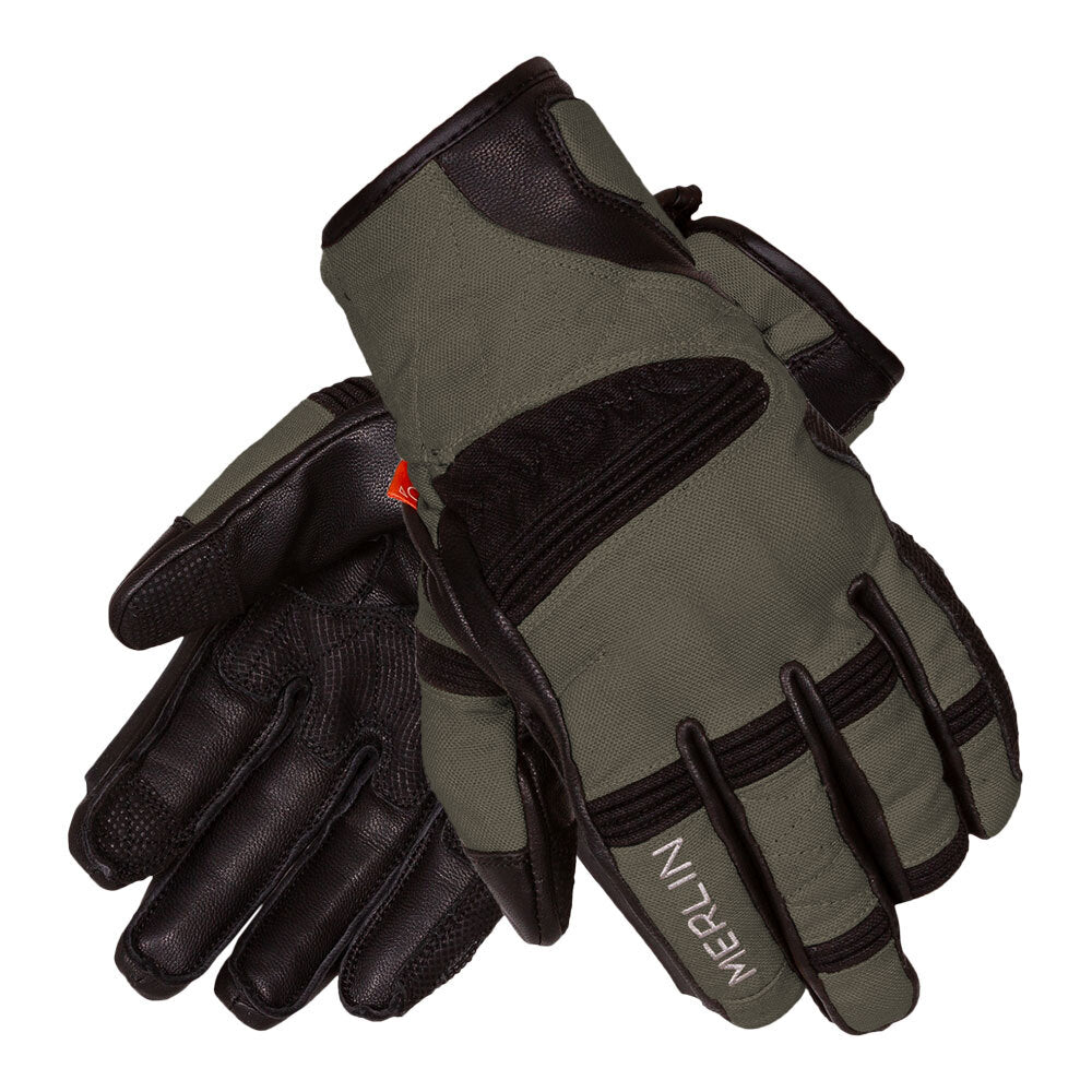 Merlin Mahala D3O WP Black/Olive Explorer Gloves - EasyR
