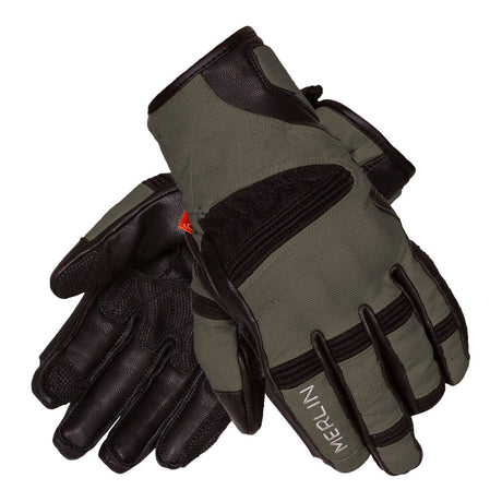 Merlin Mahala D3O WP Black/Olive Explorer Gloves - EasyR
