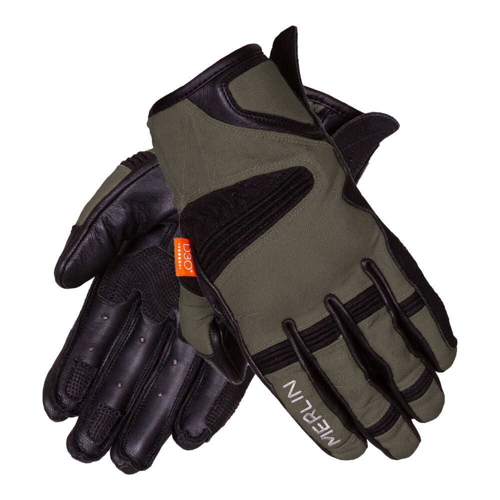 Merlin Mahala Raid D3O Black/Olive Explorer Gloves - EasyR