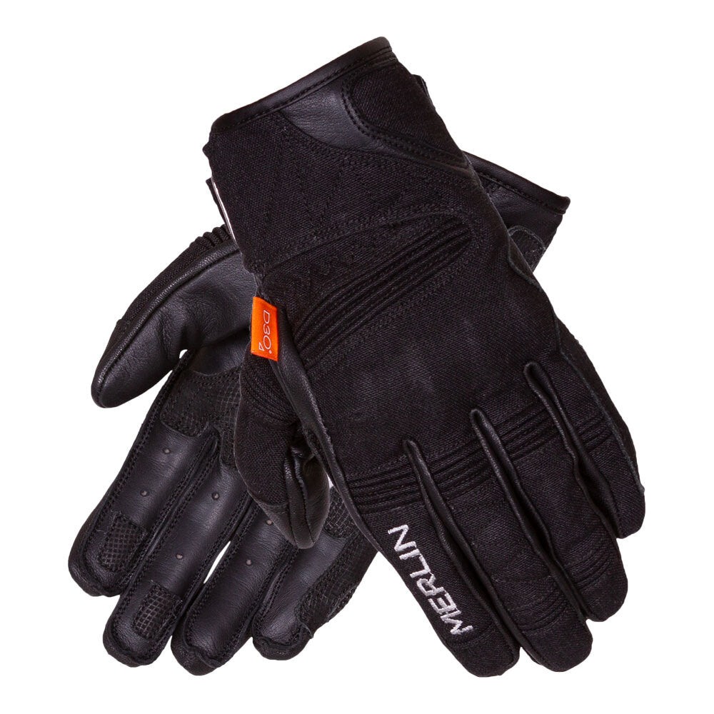 Merlin Mahala Raid D3O Black Explorer Gloves - EasyR
