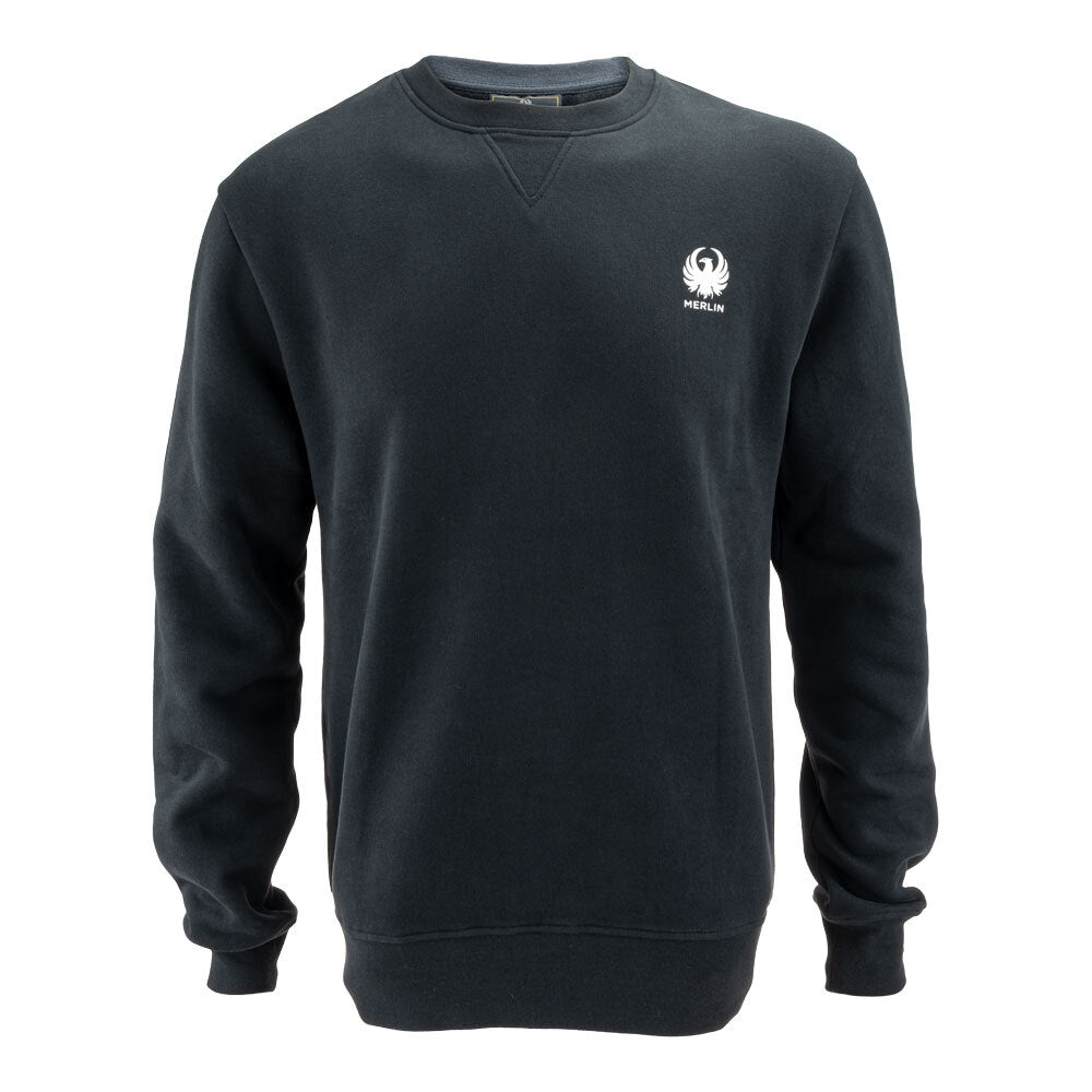 Merlin Greenfield Black Long Sleeve Sweatshirt - EasyR