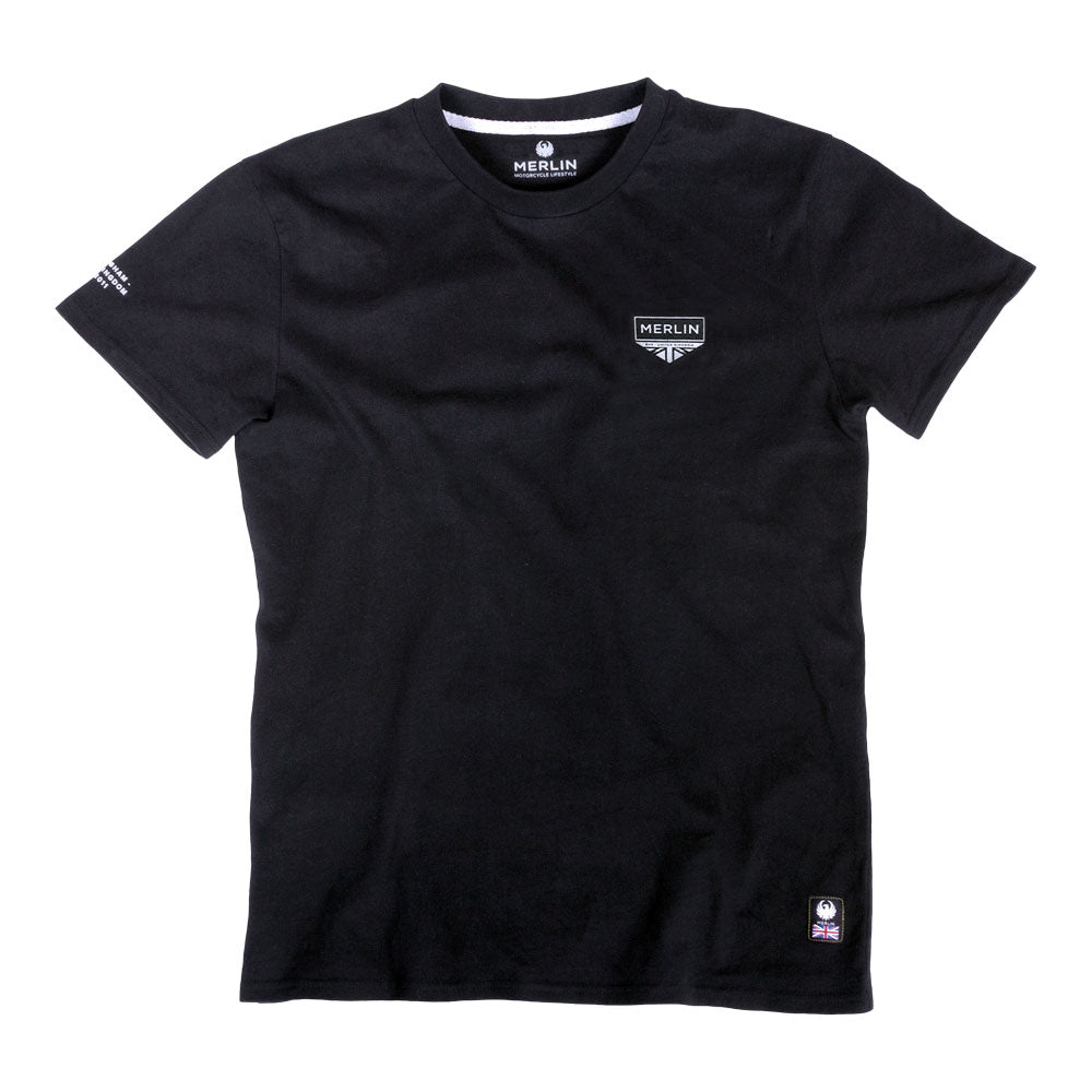 Merlin Millbrook Black Tee