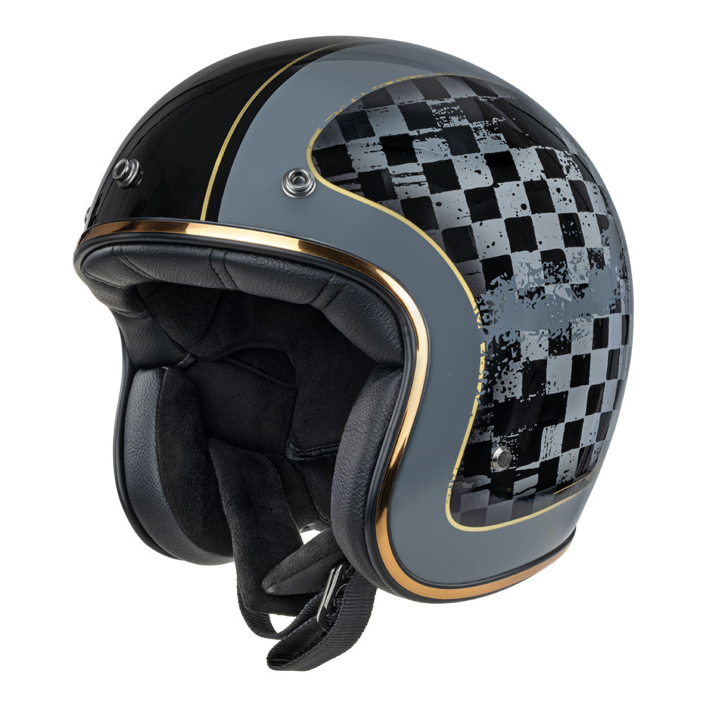 Merlin Blackbird Racer Black Helmet