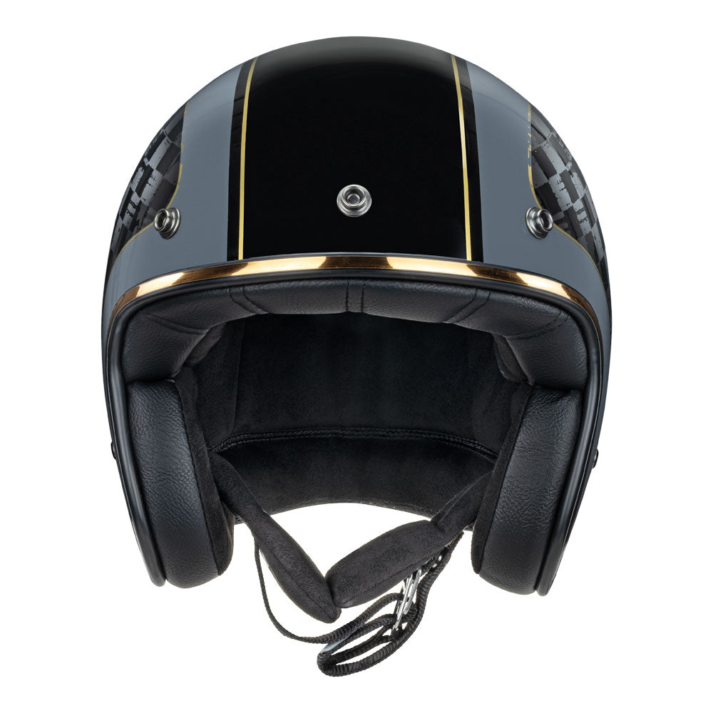 Merlin Blackbird Racer Black Helmet