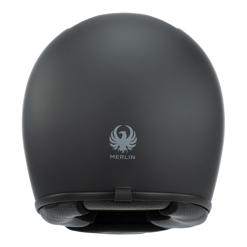 Merlin Revival Matte Black Helmet