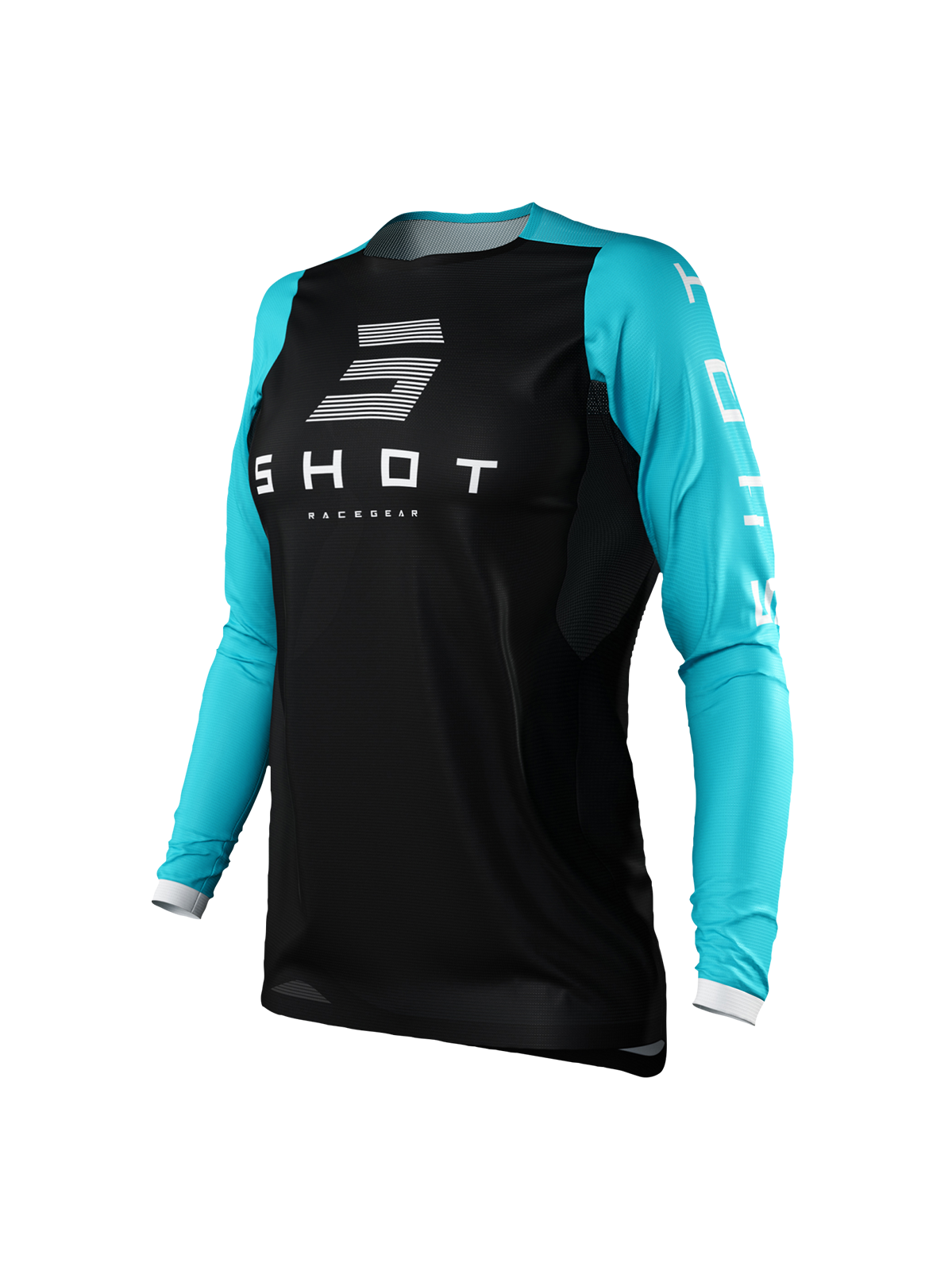Shot Contact Shelly Turquoise Womens Jersey - EasyR