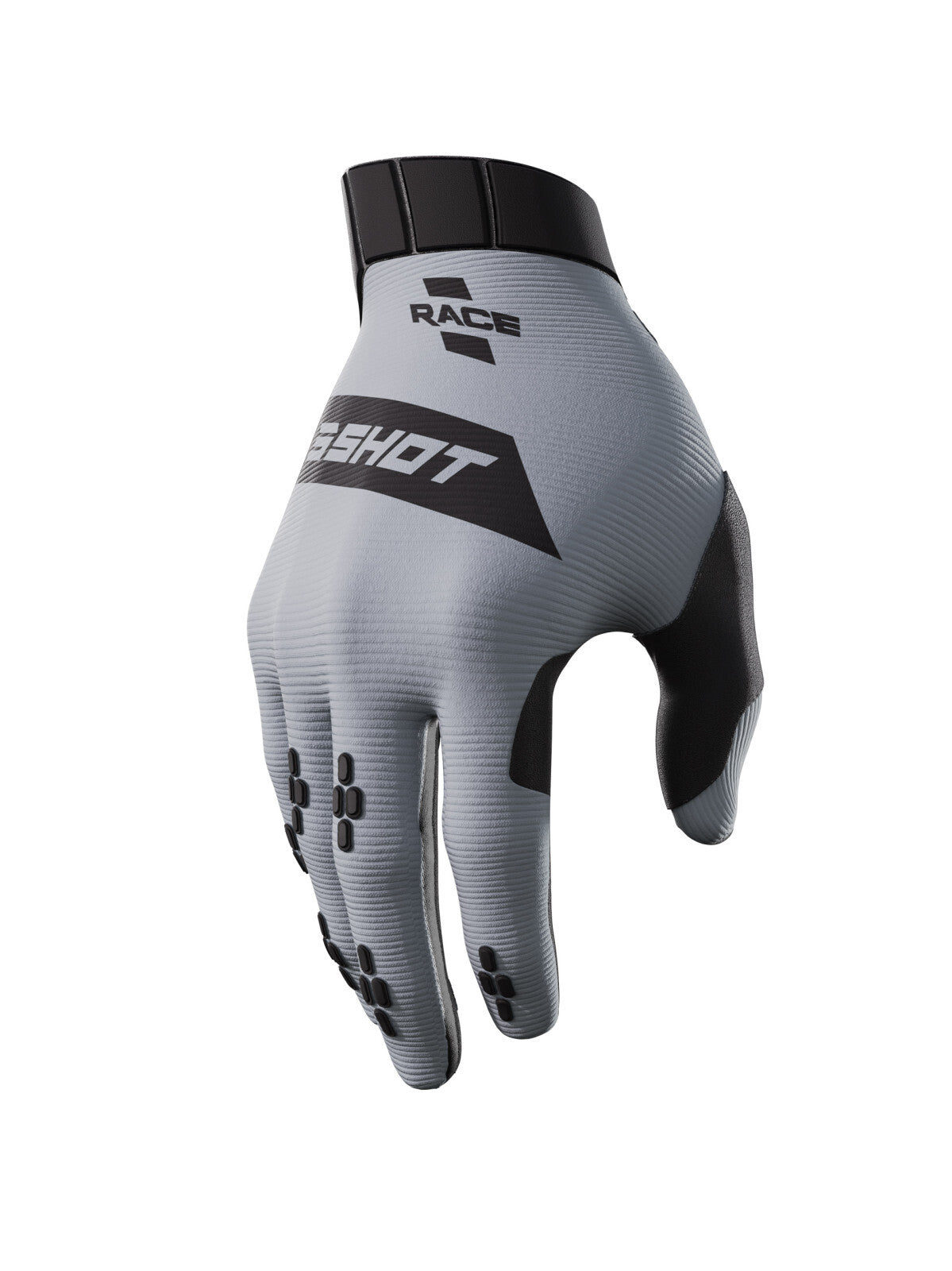 Shot Race Grey Gloves - EasyR
