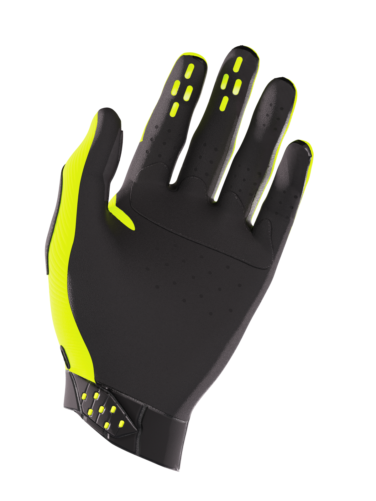 Shot Race Neon Yellow Gloves - EasyR