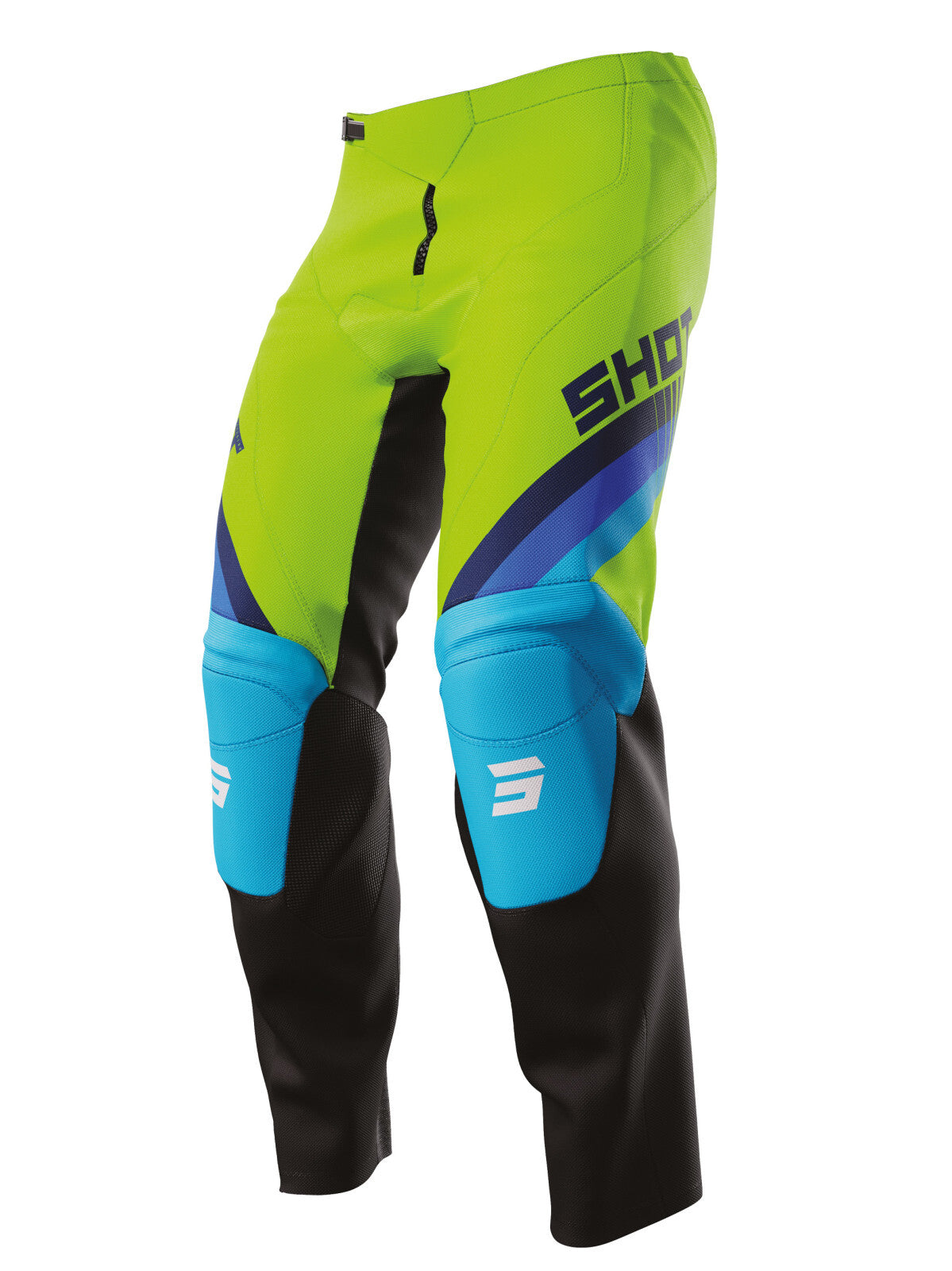 Shot Raw Tracer Green Kids Pants - EasyR