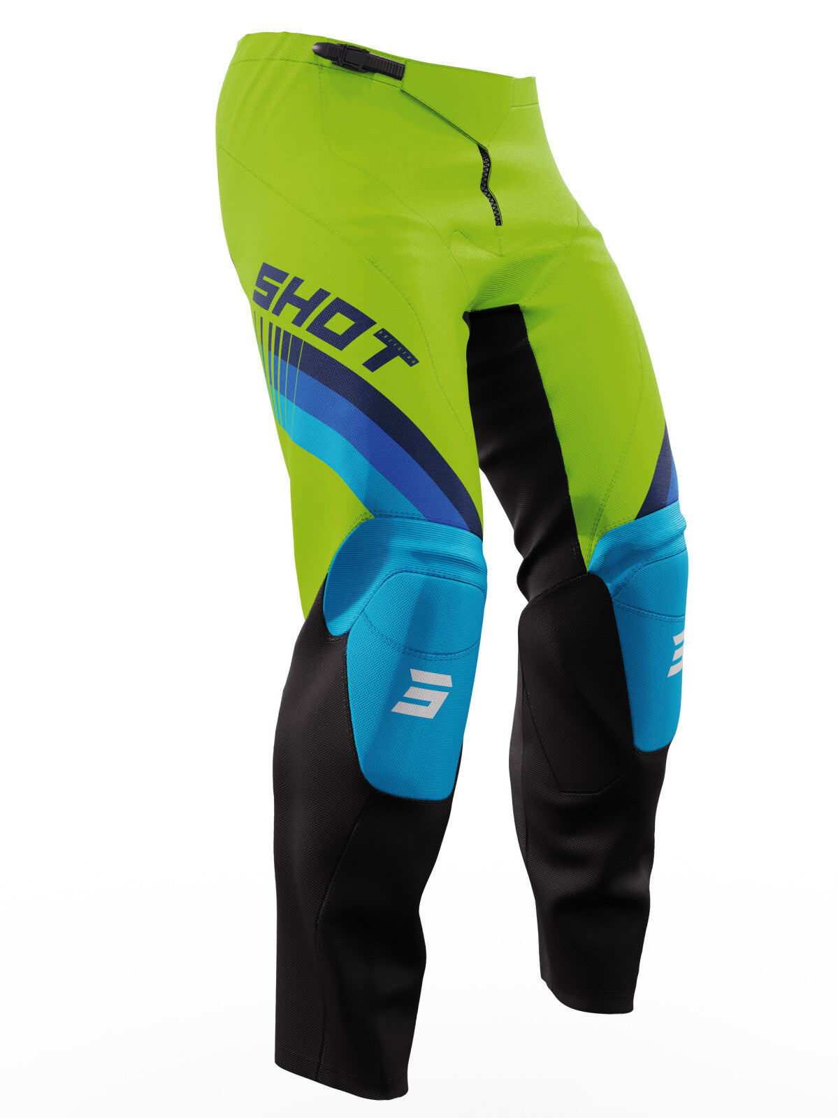 Shot Raw Tracer Green Kids Pants - EasyR