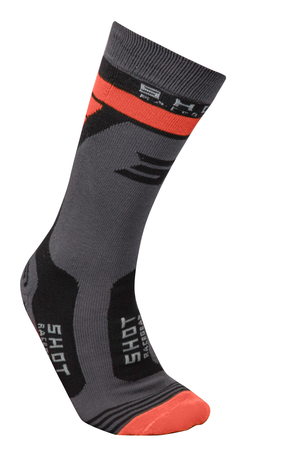 Shot Race 2.0 Neon Orange Socks - EasyR