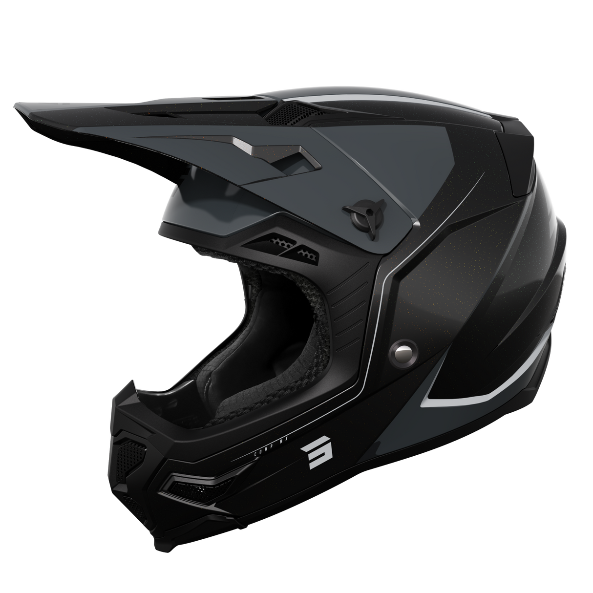 Shot Core Comp Gloss/Matte Black MIPS Helmet - EasyR