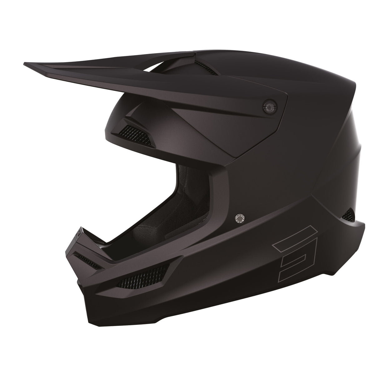 Shot Race Solid Matte Black MIPS Helmet - EasyR