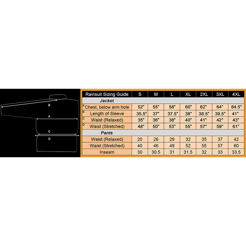 Nelson-Rigg SR-6000 Stormrider Two-Piece Black/Hi-Vis Rain Suit - EasyR