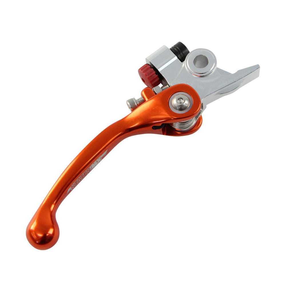 States MX 70-SFB-928E Standard Flex Front Brake Lever Orange for KTM 125-250 SX/250-350 SX-F/200-250-300-450 EXC/250-350 EXC-F/Husqvarna 14-17 w/Bremb