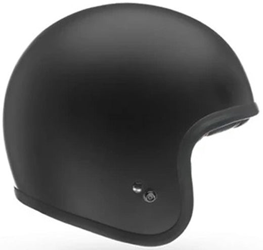 Bell Custom 500 Matte Black Helmet w/No Studs - EasyR