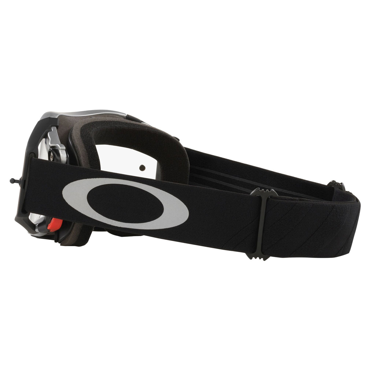 Oakley Airbrake MX Goggles w/Tuff Blocks Black Gunmetal Strap & Clear Lenses