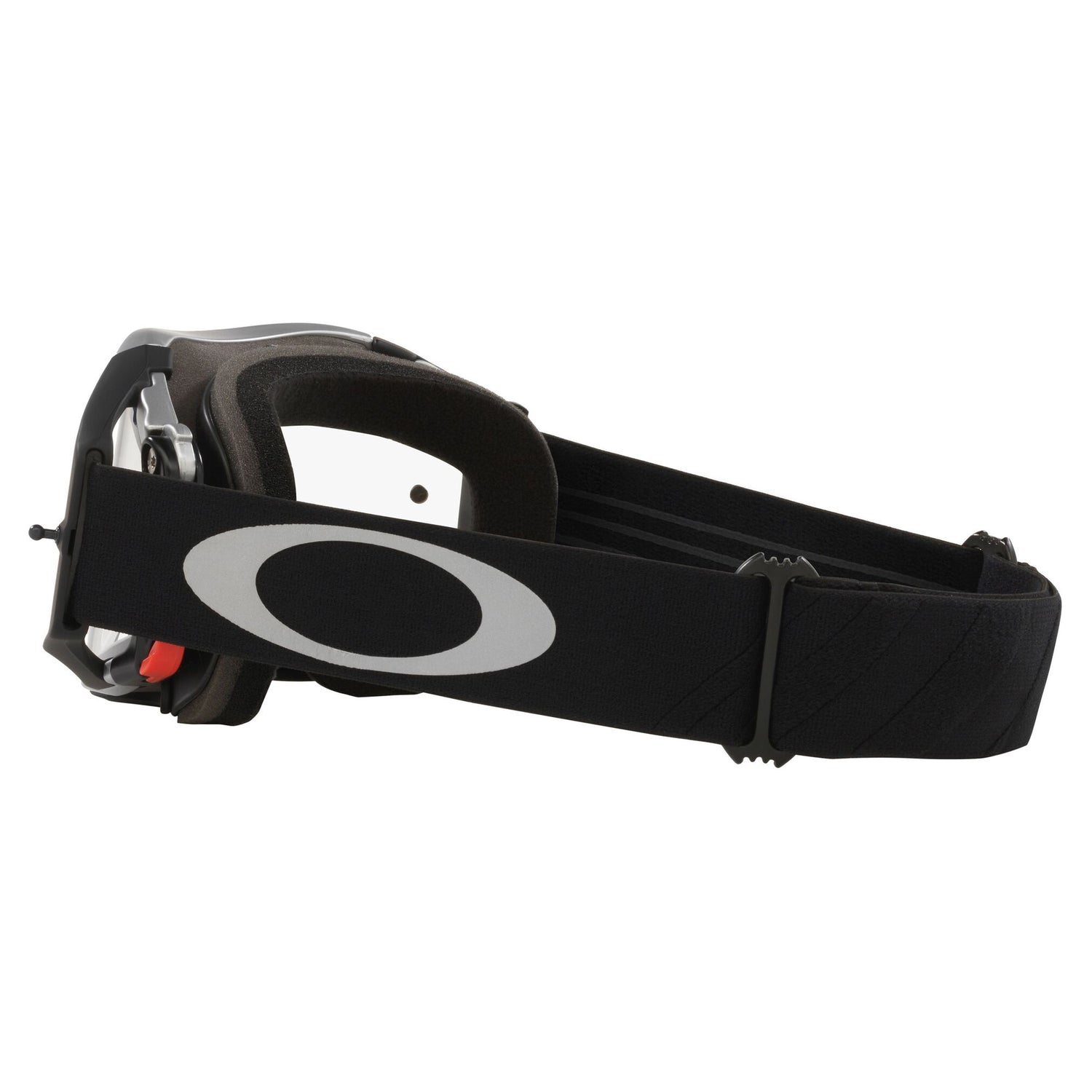 Oakley Airbrake MX Goggles w/Tuff Blocks Black Gunmetal Strap & Clear Lenses