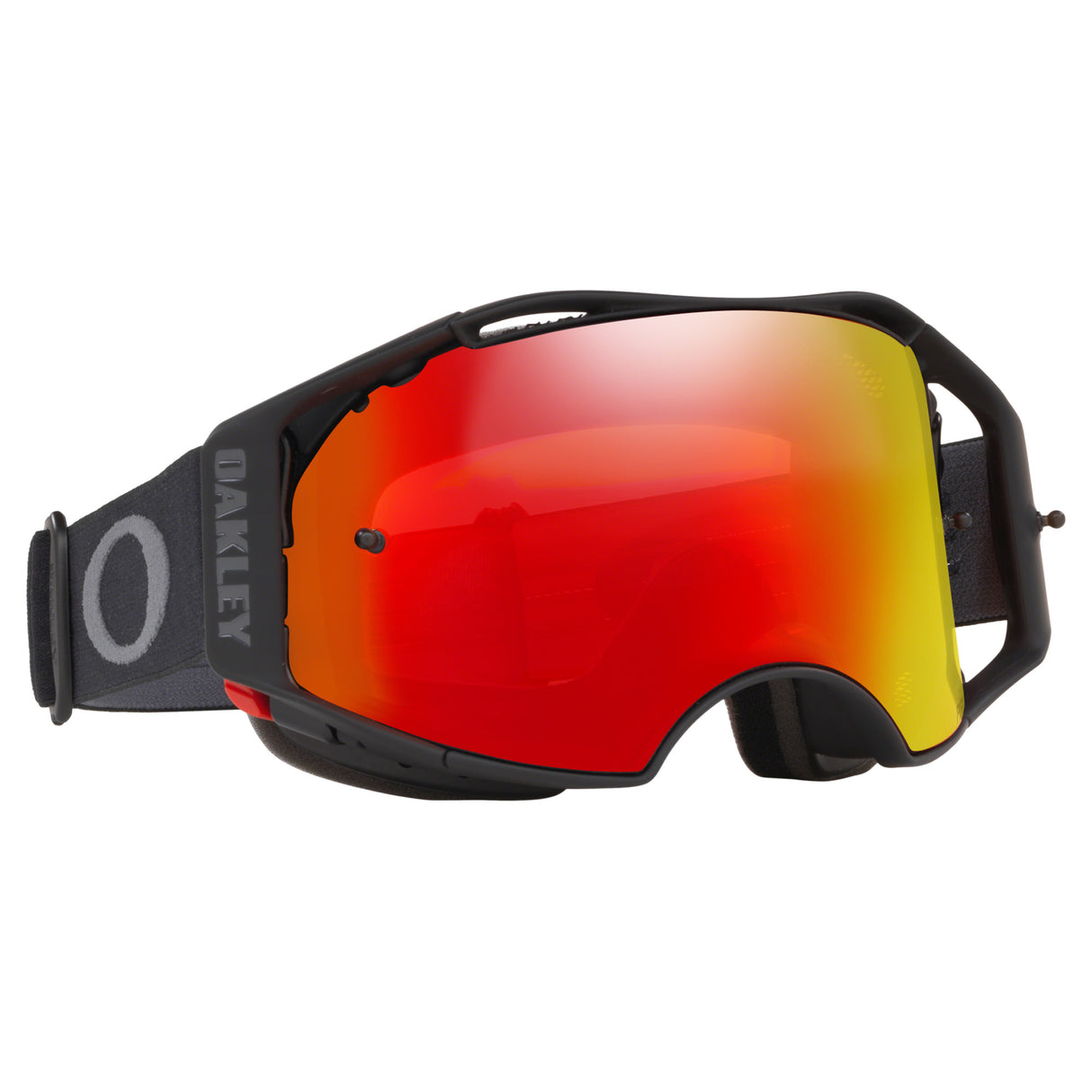 Oakley Airbrake MTB Goggles w/Black Gunmetal Strap & Prizm MX Torch Iridium Lenses