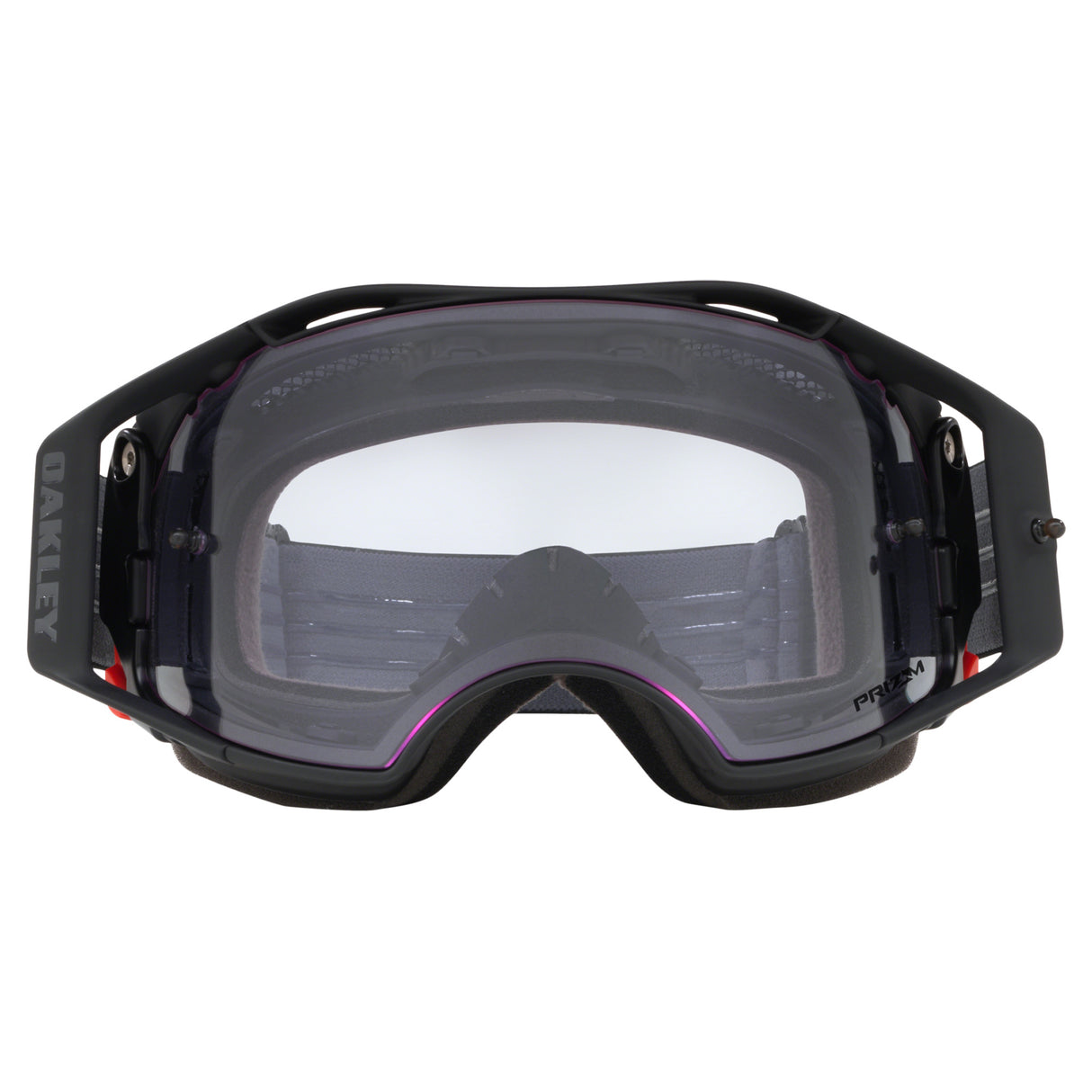 Oakley Airbrake MTB Goggles w/Black Gunmetal Strap & Prizm MX Low Light Lenses