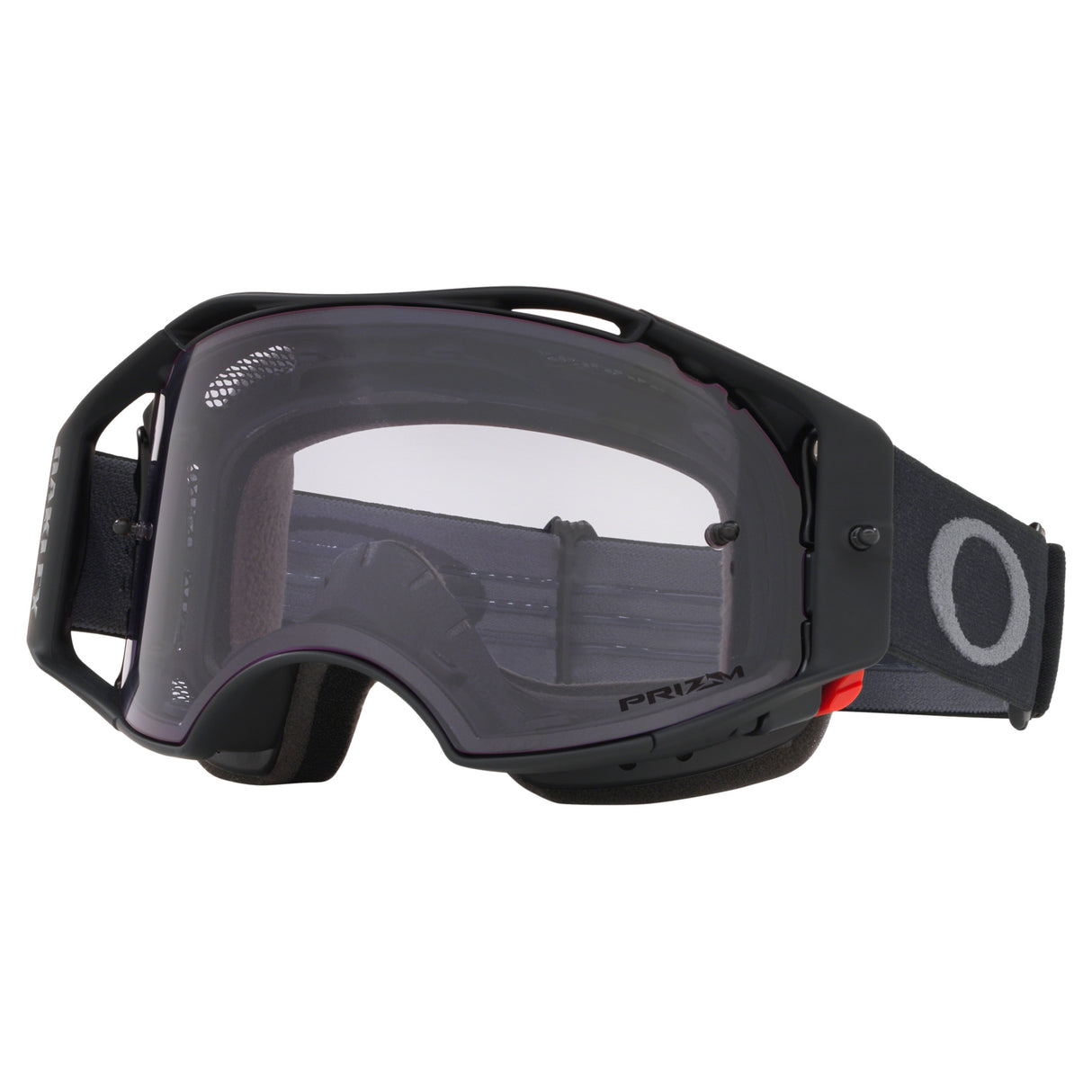 Oakley Airbrake MTB Goggles w/Black Gunmetal Strap & Prizm MX Low Light Lenses