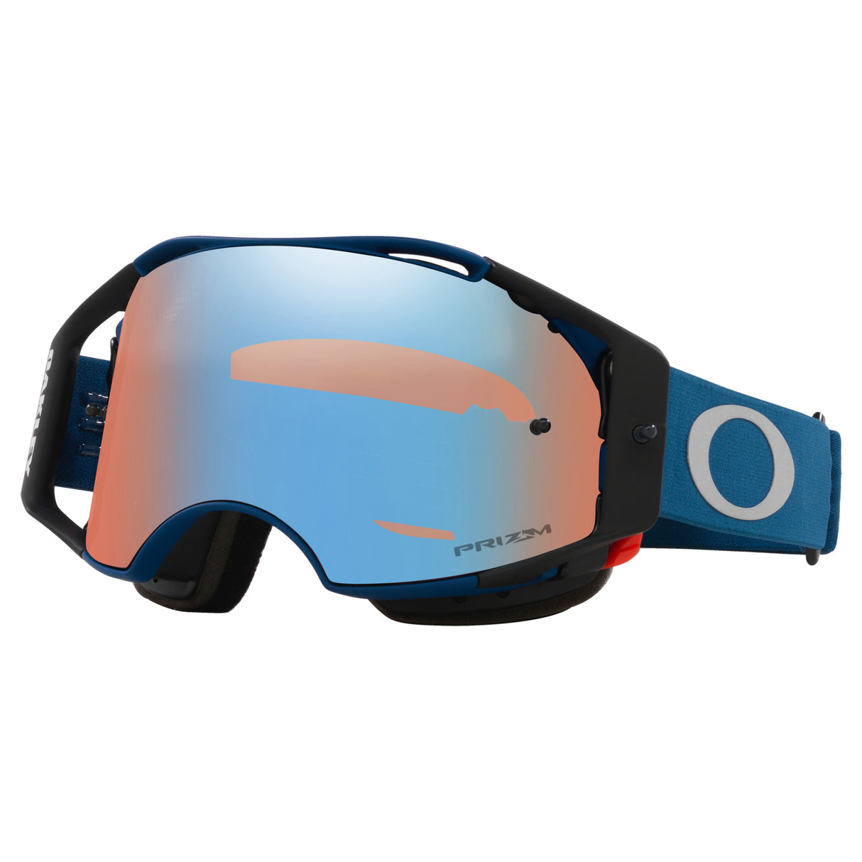 Oakley Airbrake MTB Goggles w/Poseidon Strap & Prizm MX Sapphire Iridium Lenses