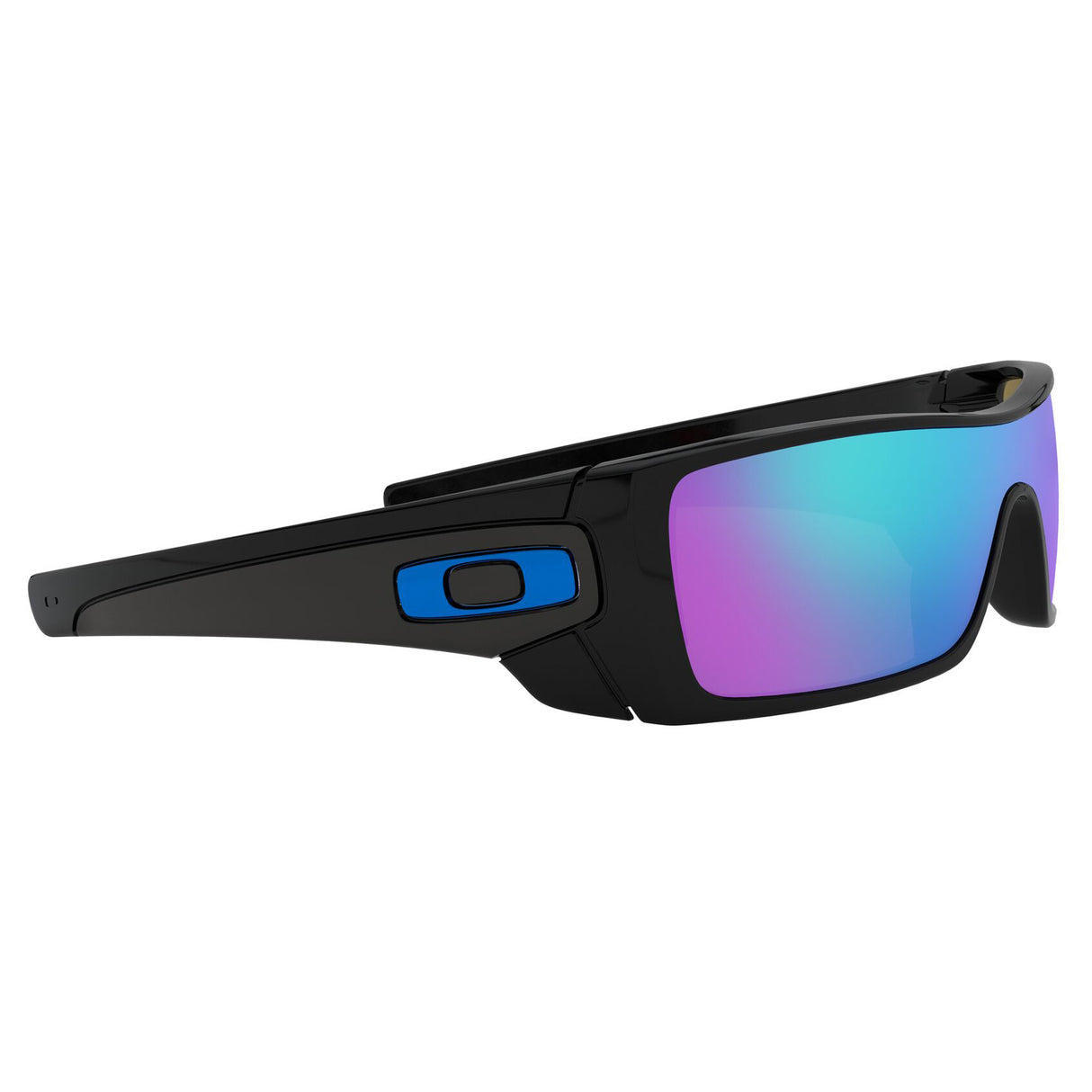 Oakley Batwolf Sunglasses Polished Black Frame & Prizm Sapphire Lenses