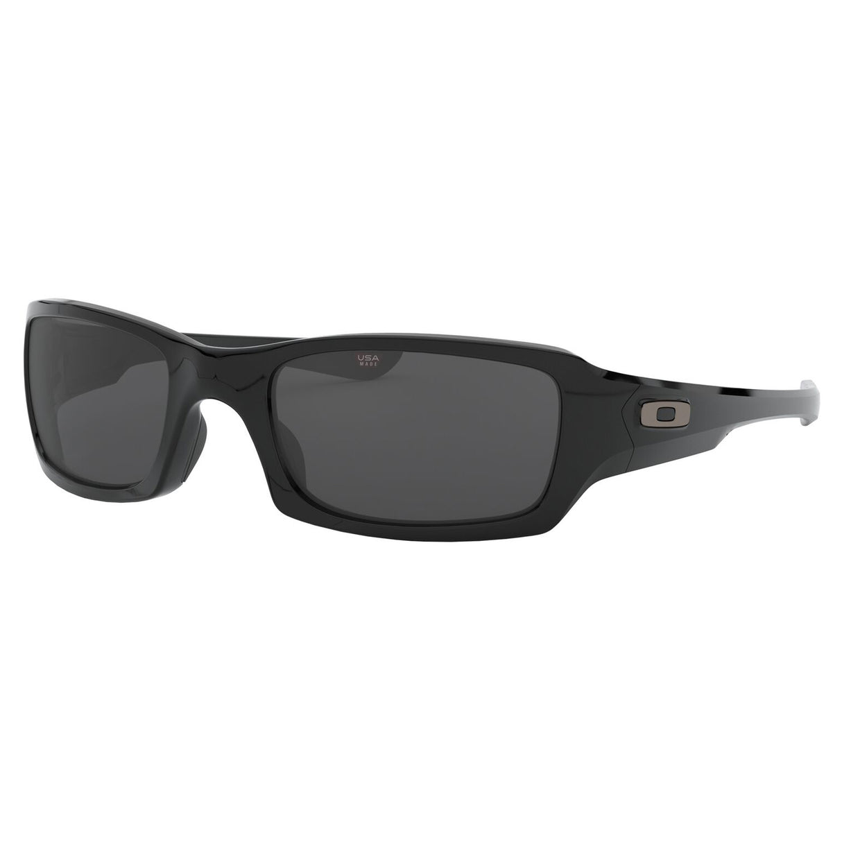 Oakley Fives Squared Sunglasses w/Polished Black Frame & Grey Lenses