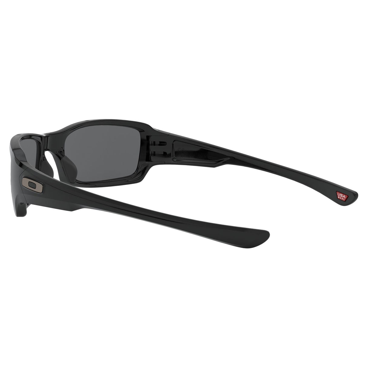 Oakley Fives Squared Sunglasses w/Polished Black Frame & Grey Lenses
