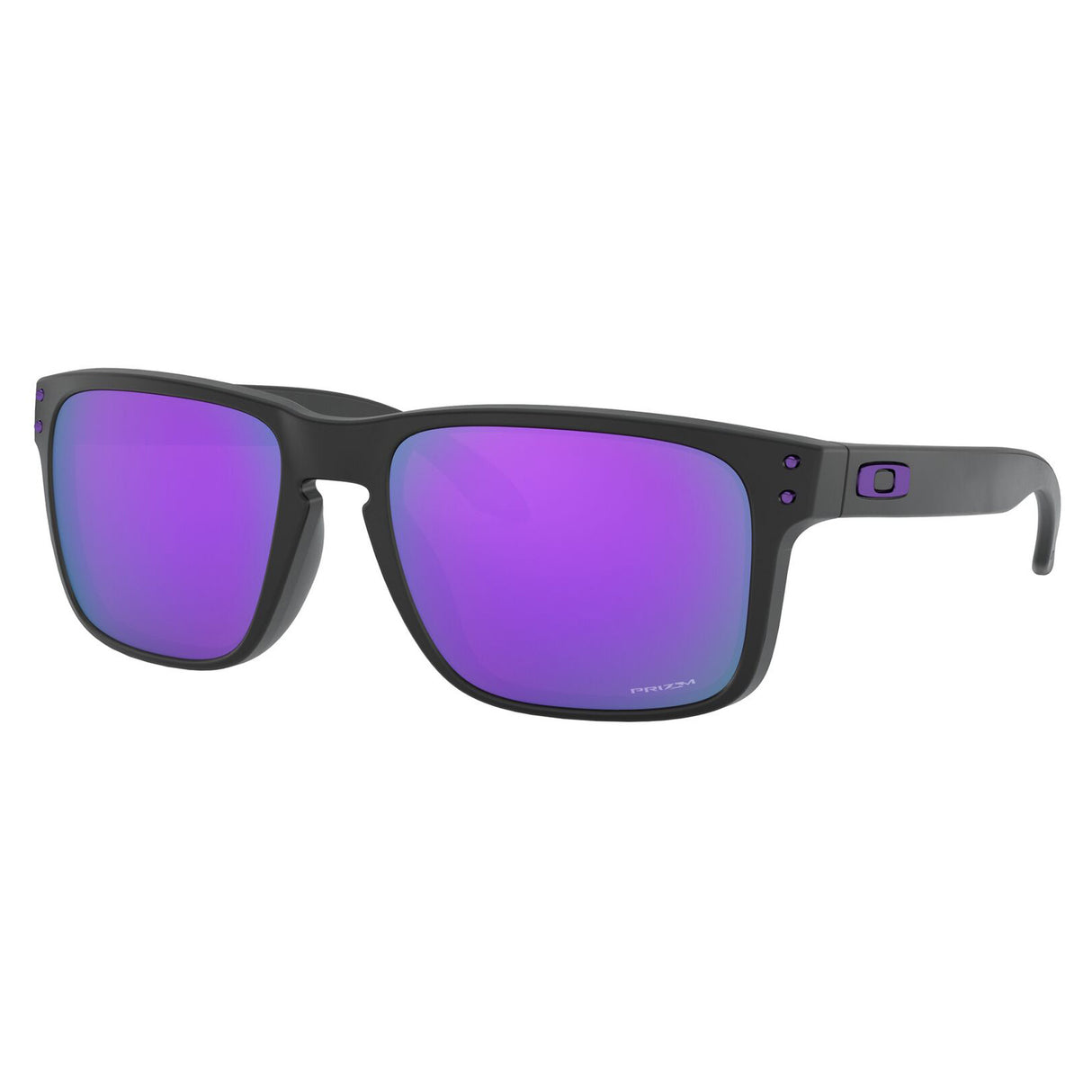 Oakley Holbrook Sunglasses w/Matte Black Frame & Prizm Violet Lenses