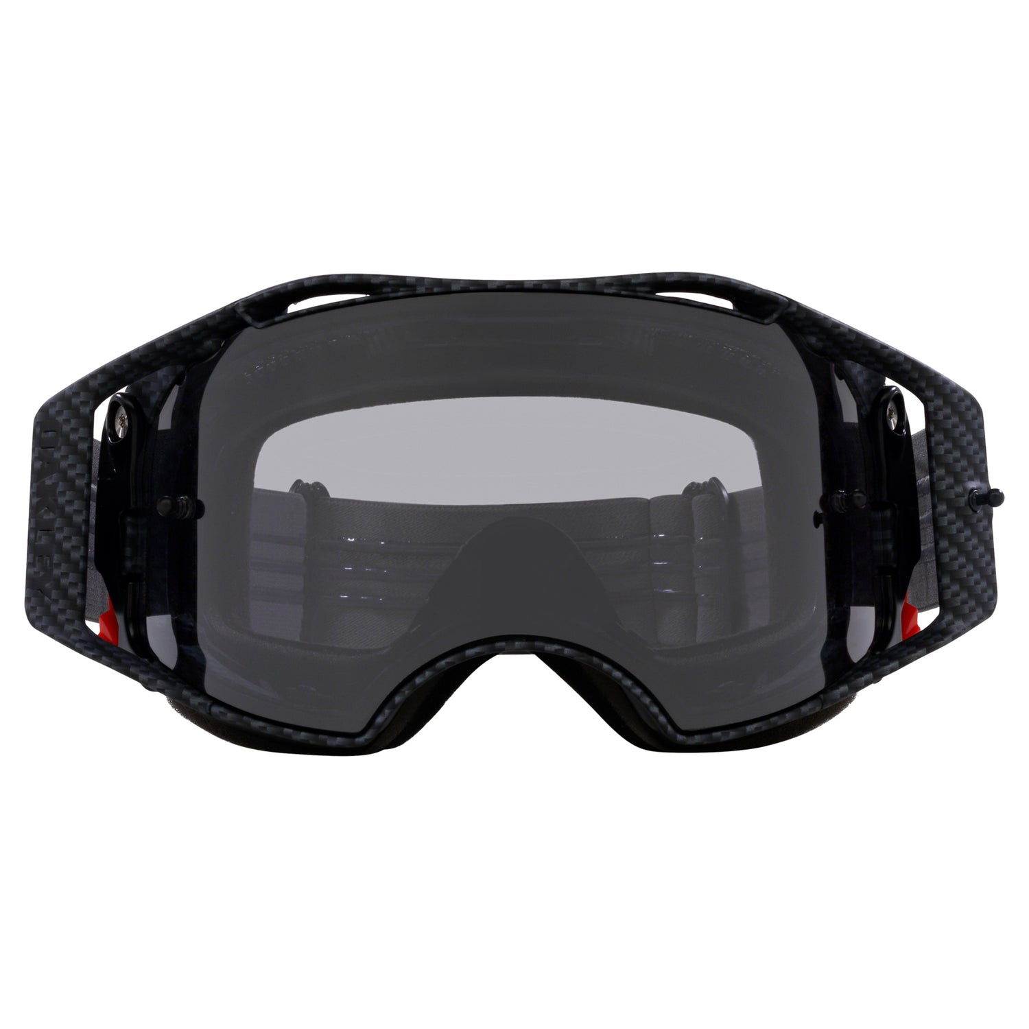 Oakley Airbrake MTB Goggles w/Carbon Fiber Strap & Light Grey Lenses