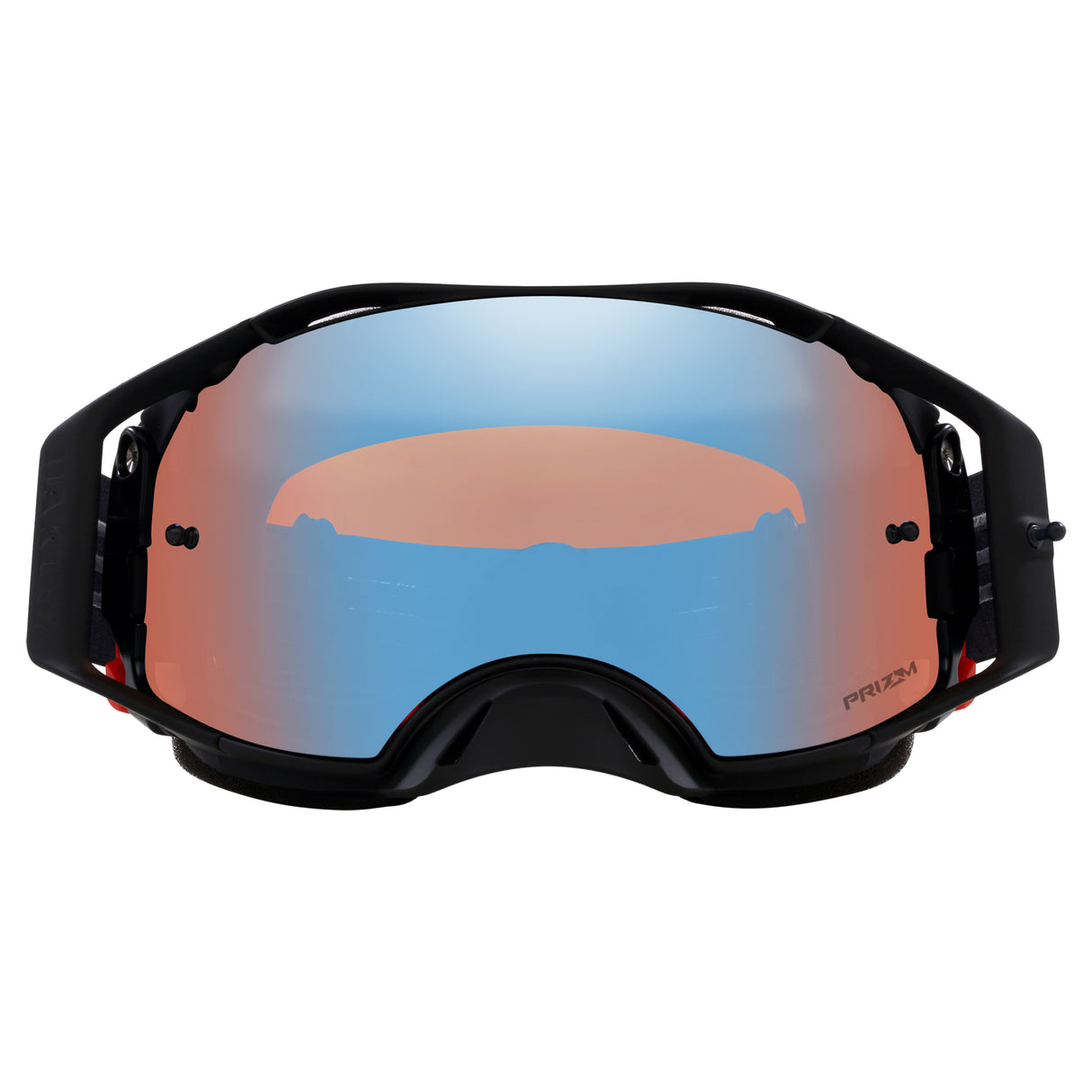 Oakley Airbrake MX Goggles w/B1B Blackout Strap & Prizm MX Sapphire Lenses