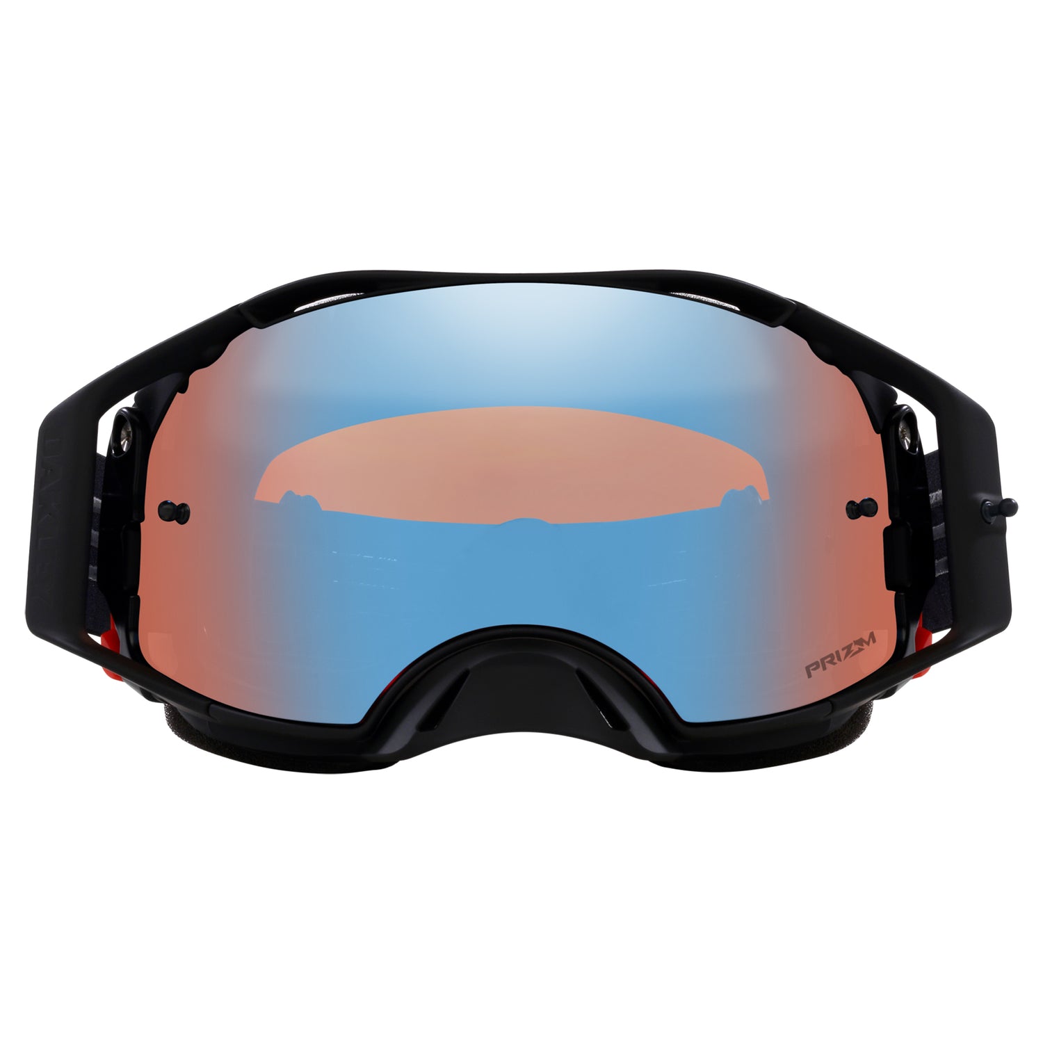 Oakley Airbrake MX Goggles w/B1B Blackout Strap & Prizm MX Sapphire Lenses