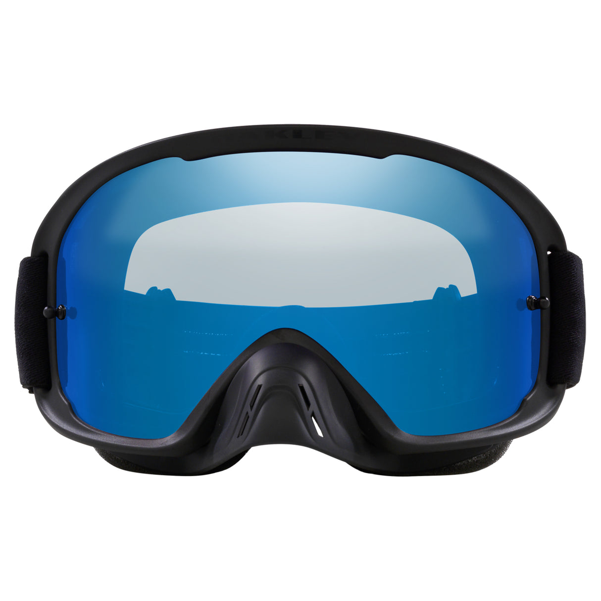 Oakley O-Frame 2.0 PRO MX Goggles w/B1B Blackout Strap & Black Ice Iridium Lenses