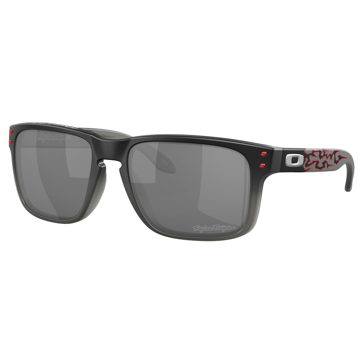 Oakley Holbrook Sunglasses Troy Lee Designs Series w/Black Fade Frame & Prizm Black Lenses
