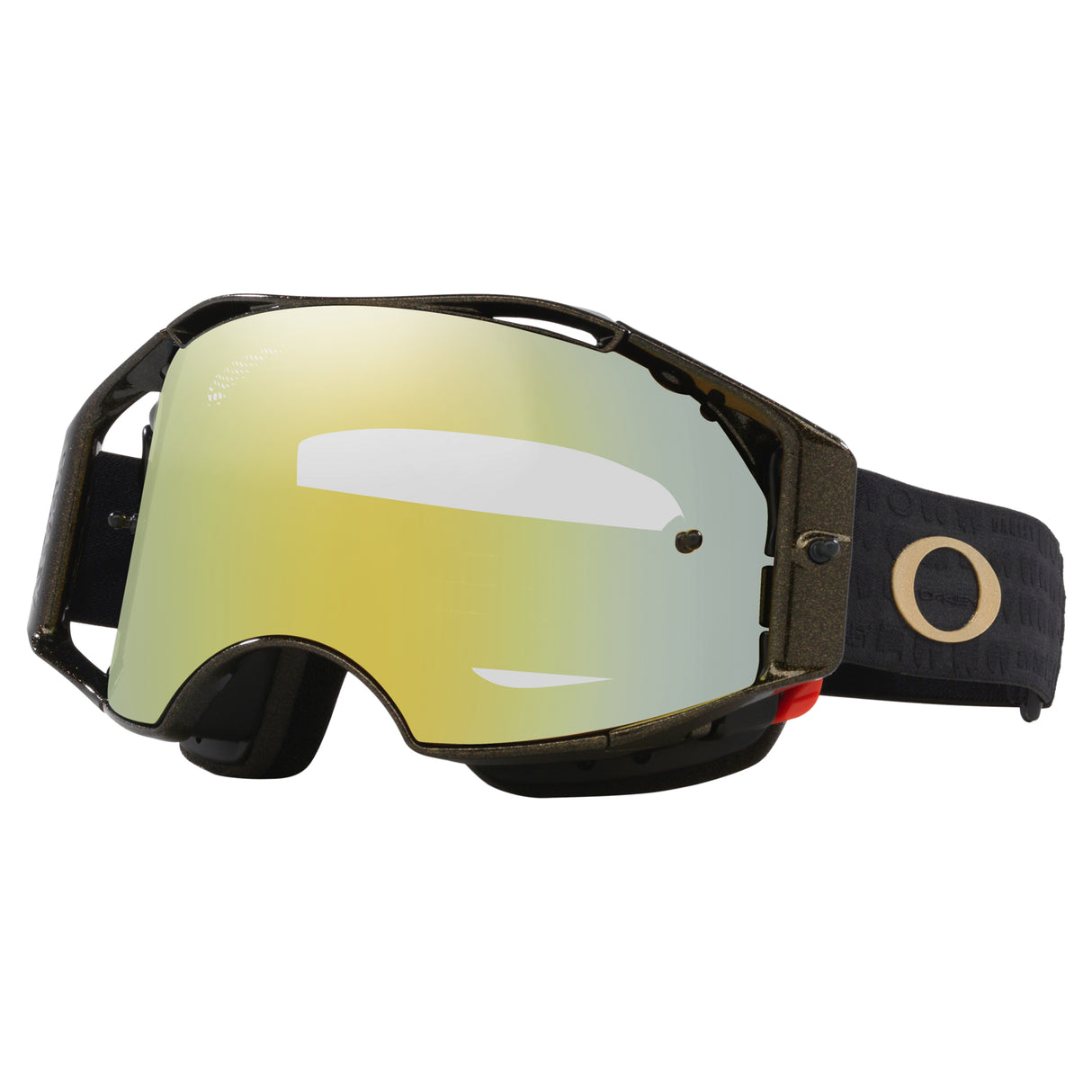 Oakley Airbrake MX Goggles w/50th Anniversary Strap & 24K Iridium Lenses