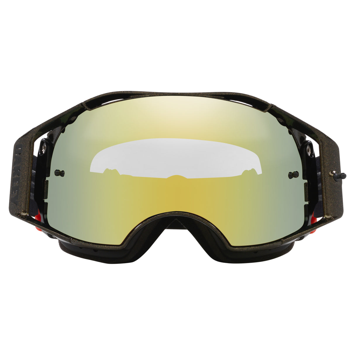 Oakley Airbrake MX Goggles w/50th Anniversary Strap & 24K Iridium Lenses
