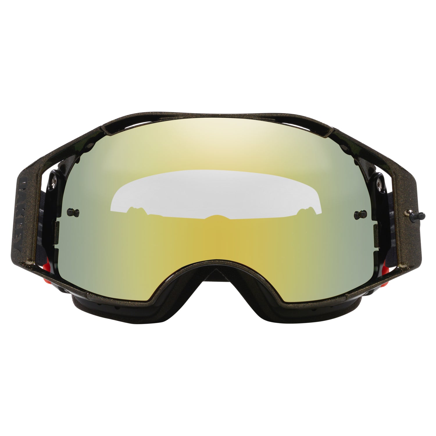 Oakley Airbrake MX Goggles w/50th Anniversary Strap & 24K Iridium Lenses