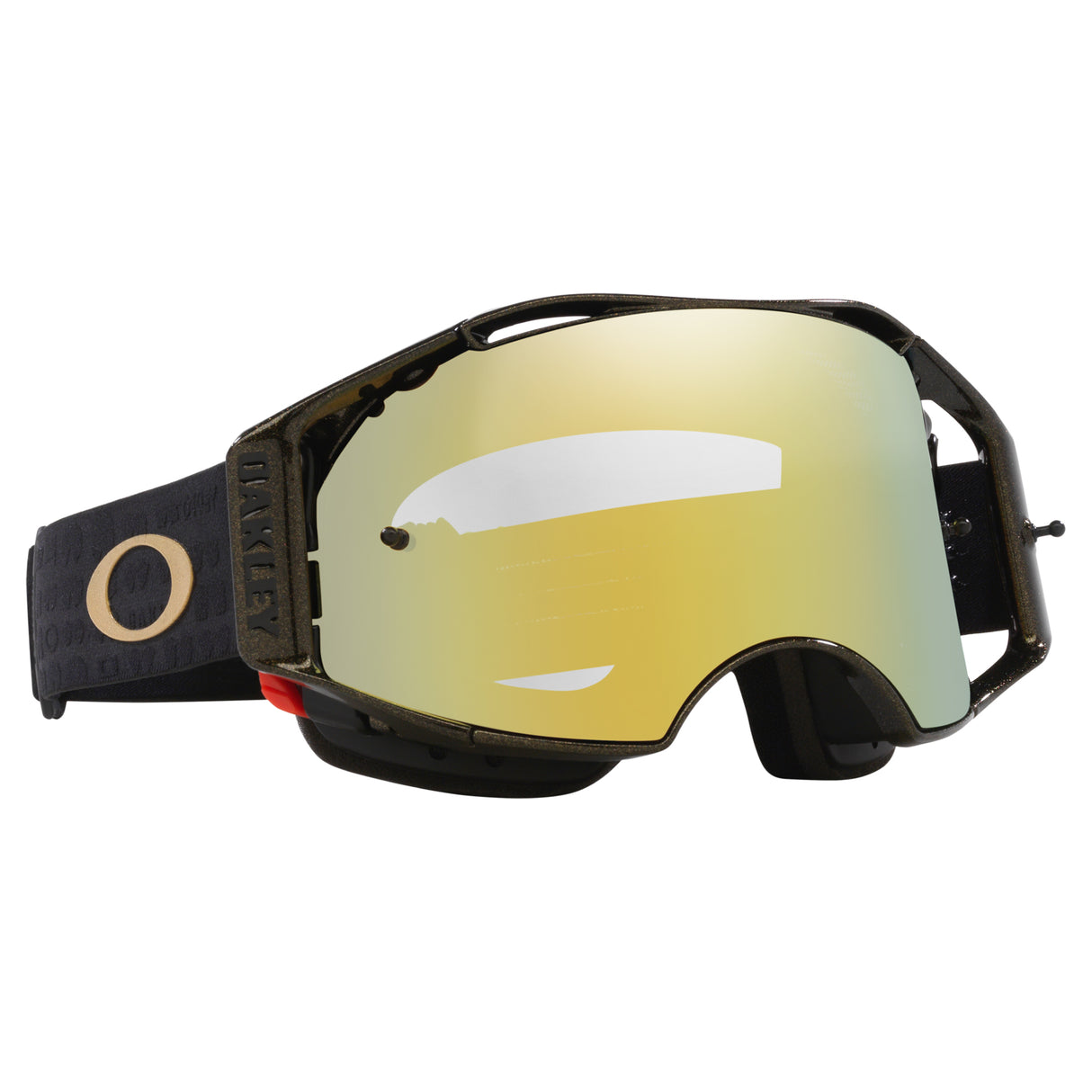 Oakley Airbrake MX Goggles w/50th Anniversary Strap & 24K Iridium Lenses