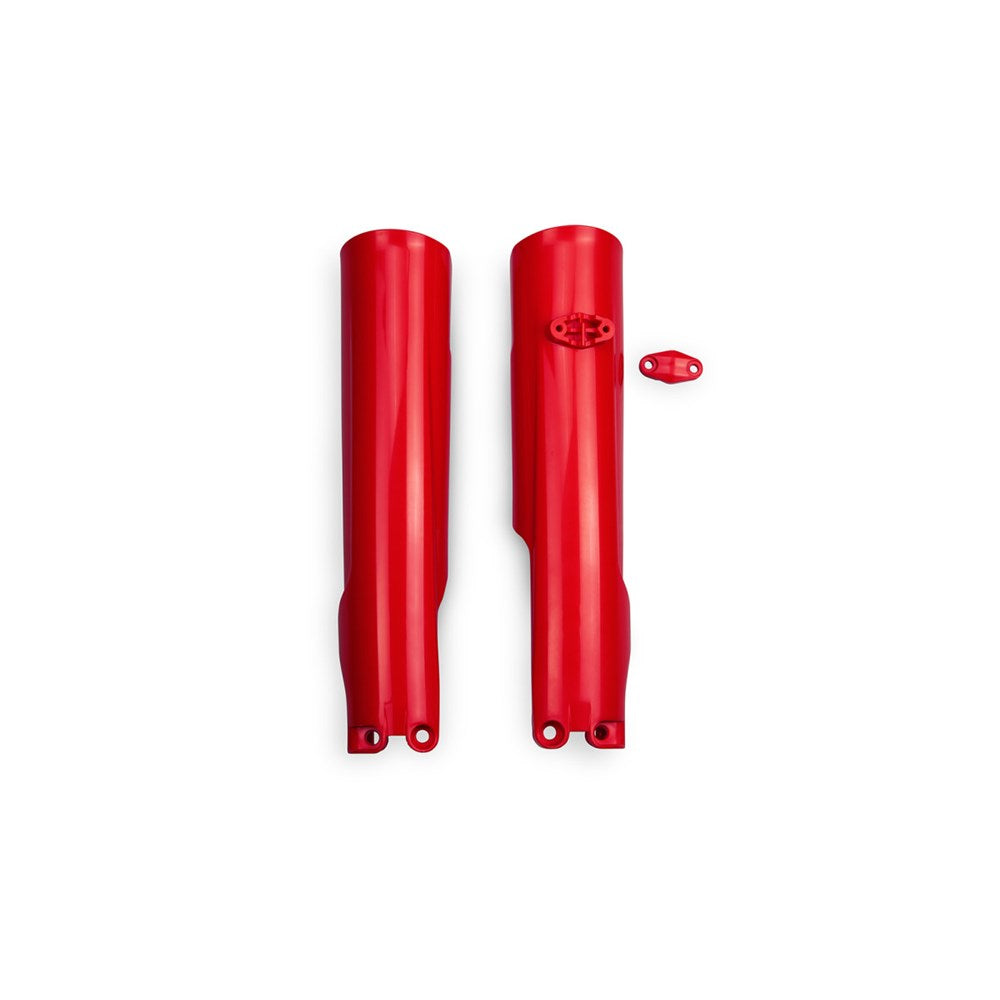 UFO Fork Slider Protectors Red for Gas Gas EC 125/EC 250/EC 250F/EC 300/EC 350F/EC 450F/EC 500F/EX 300/MC 125/MC 150/MC 250/MC 300/MC 250F/MC 350F/MC 450F 24-25