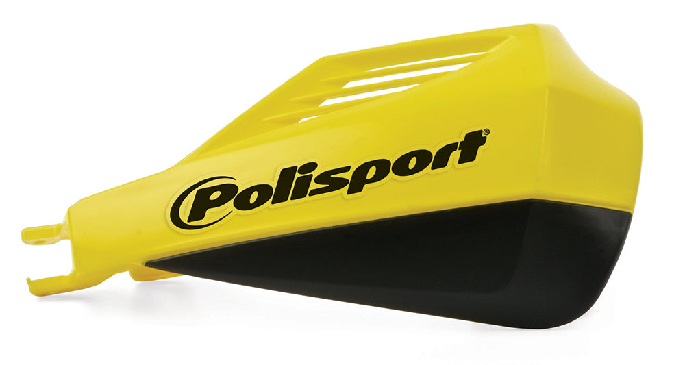 Polisport 75-830-64Y MX Rocks Handguards & Universal Fitting Kit Yellow