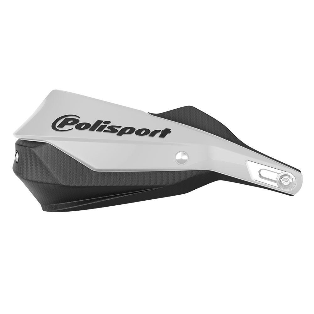 Polisport 75-830-88W Trail Blazer Handguards White/Black