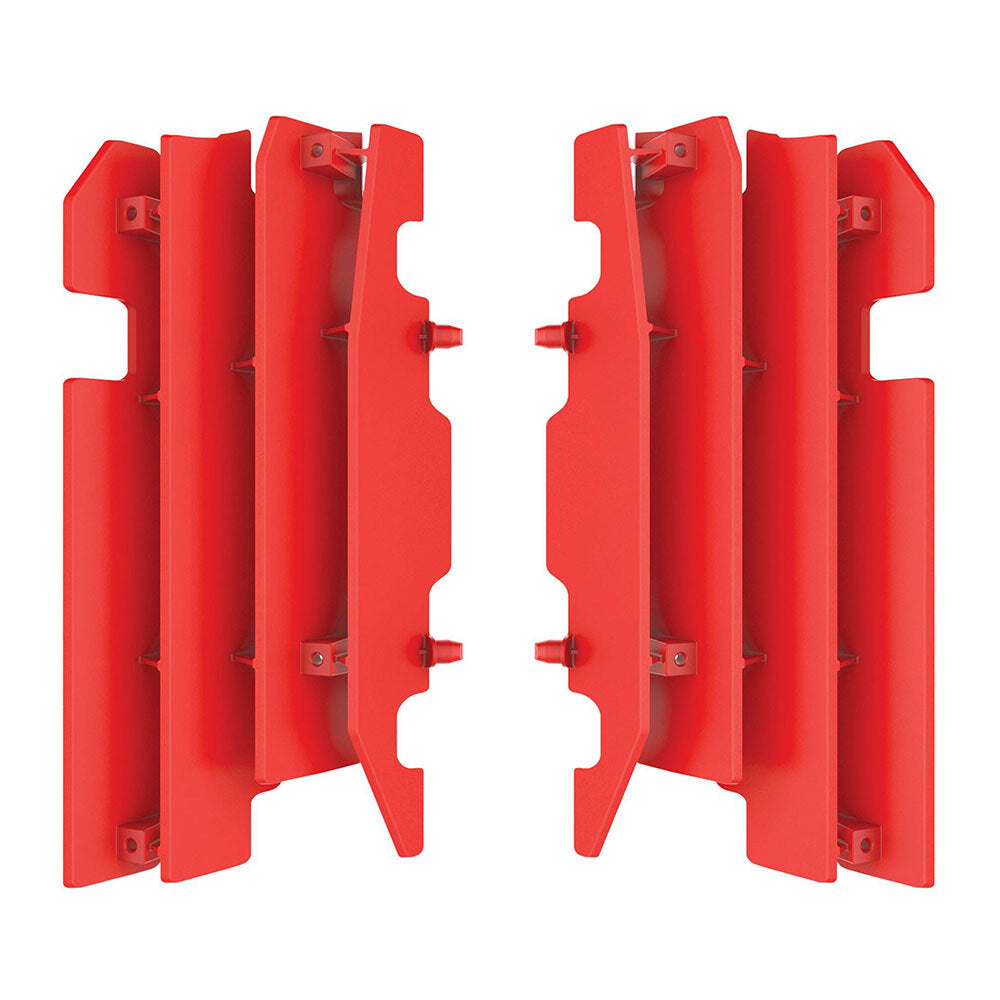 Polisport 75-845-99R4 Radiator Louvers Red for Honda CR125/250 00-04/CRF450R 03-04